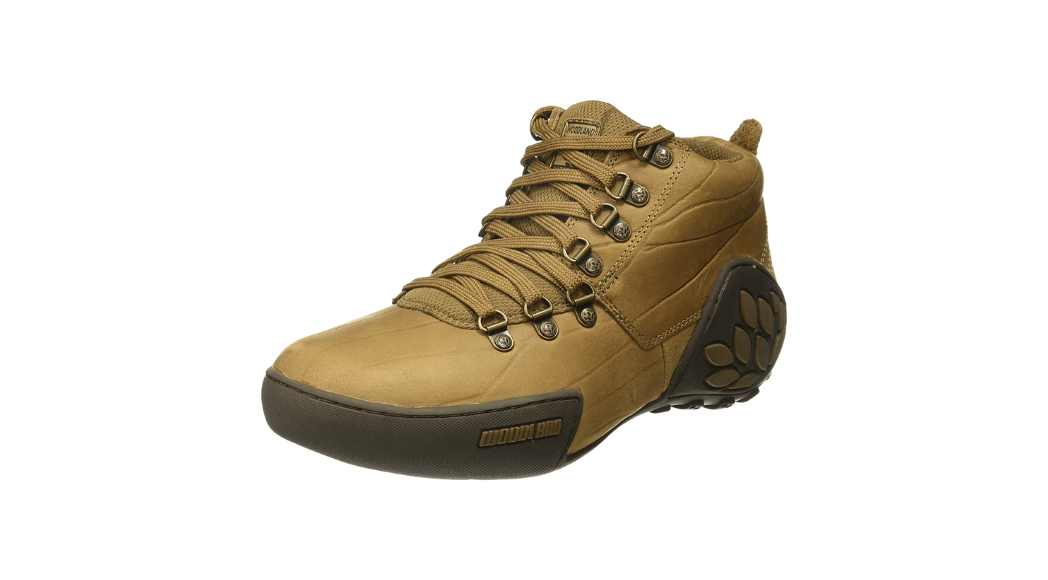 Woodland Leather Sneakers for treks in India