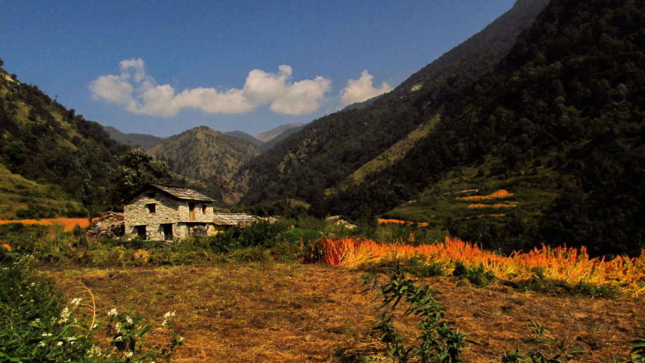 Trek from Lohajung to Didna Village