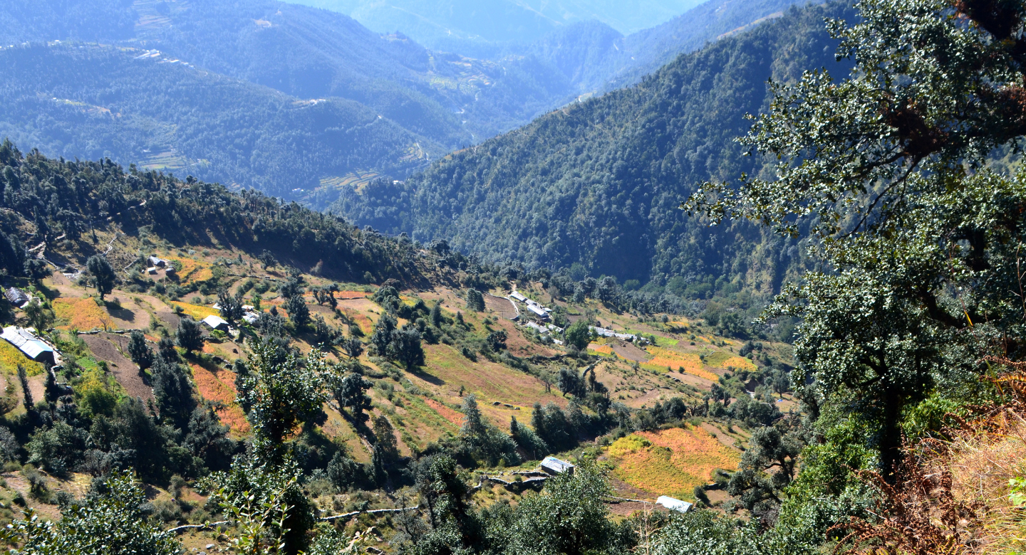 Trek from Brahmatal to Lohajung