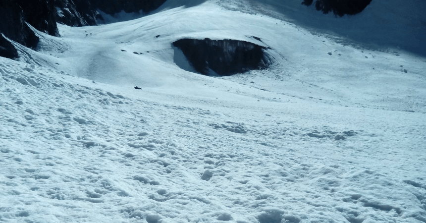 Kugti Pass Trek-Snow-Covered