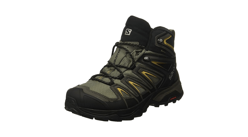 Salomon Synthetic X Ultra 3 GTX Waterproof Mid Ankle Men’s Hiking Shoe