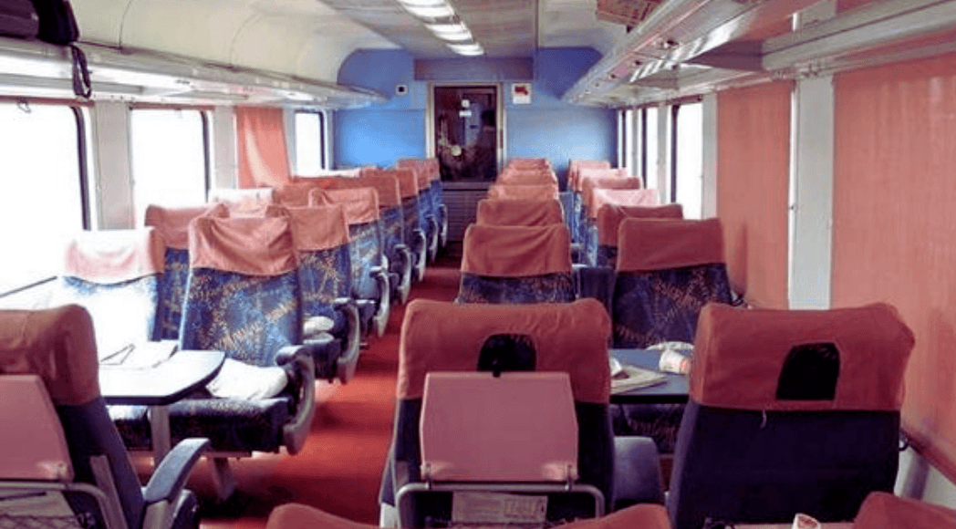 AC 2 Tier - Types Of Train Seats In India