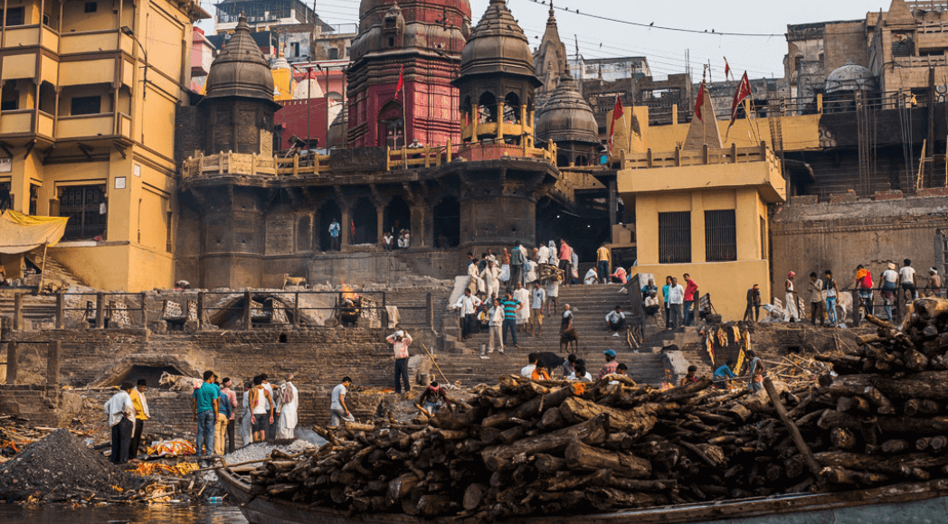 Delhi to Varanasi Distance-Cremation