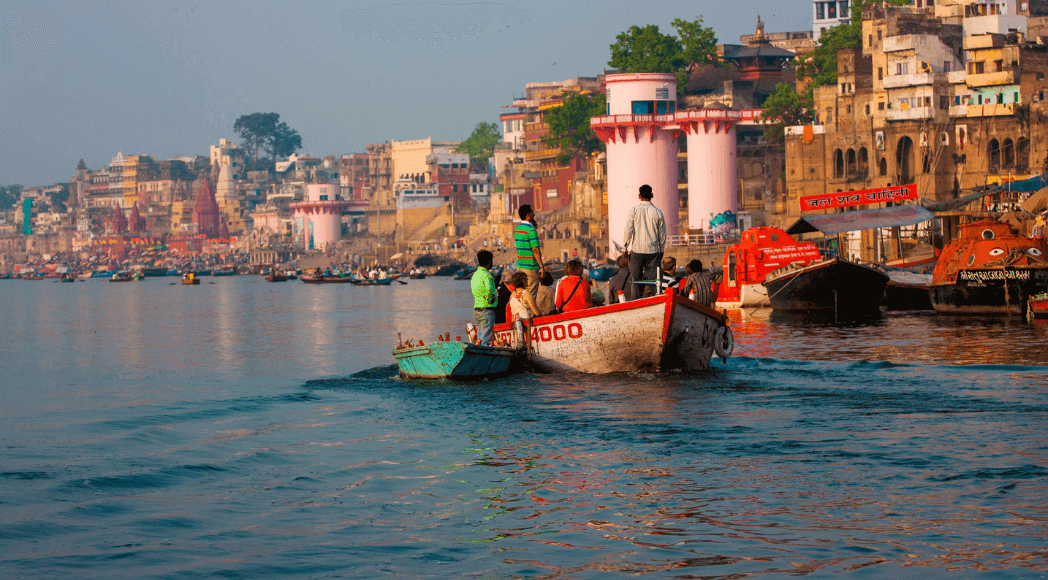 Delhi to Varanasi Distance-Ganga-View